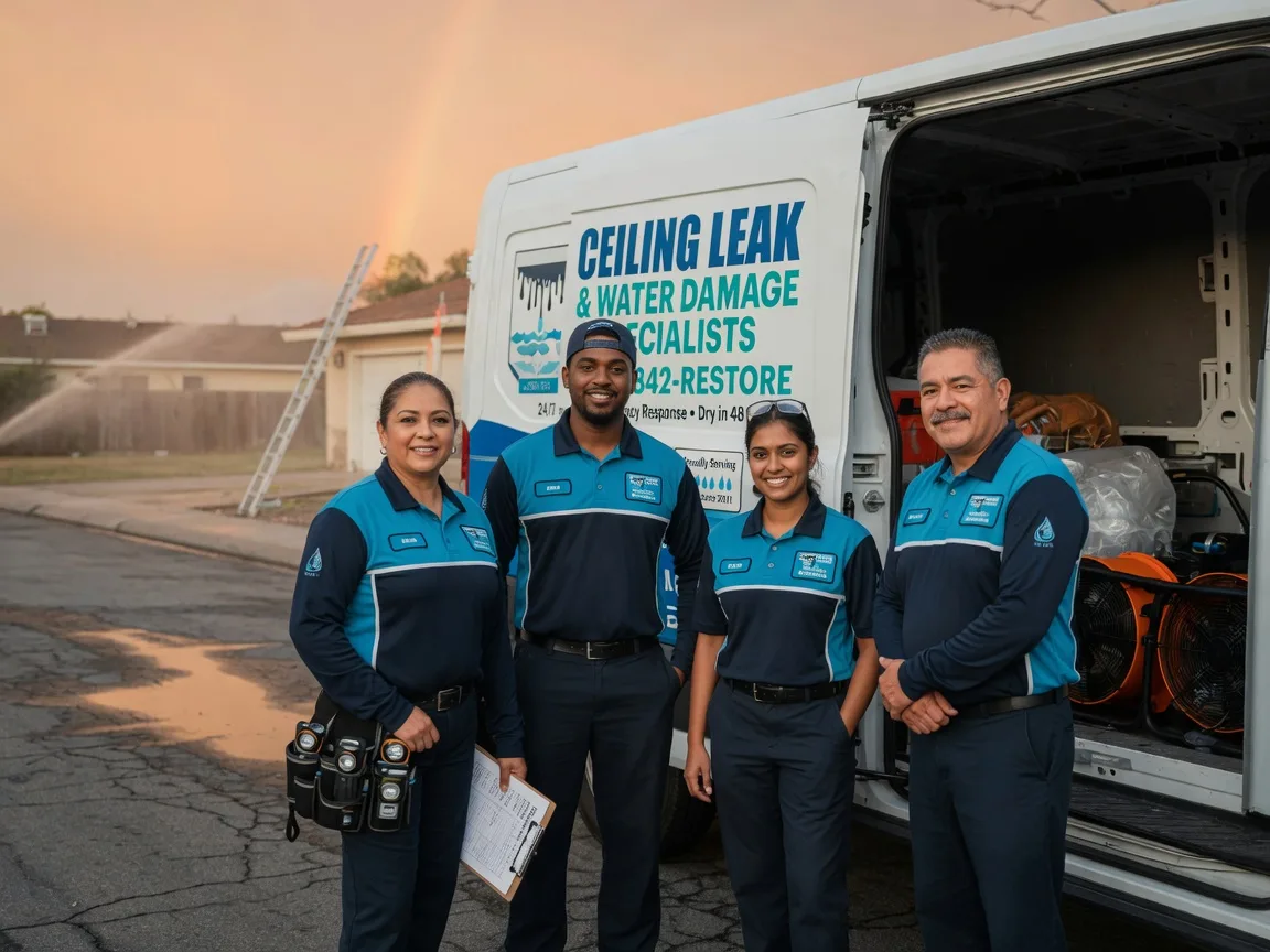 Ceiling Leak Cleanup company in Mill Creek, OK